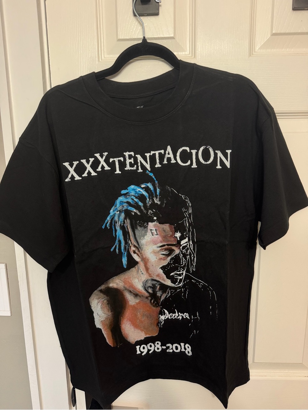 Black XXXTentacion Revenge Graphic Tee - Memorial 1998-2018 Large